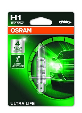 Bec 12V H1 55 W Ultra Life Blister 1 Buc Osram [1]