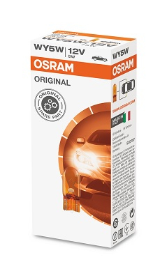 Bec 12V Wy5W Original Set 10 Buc Osram [1]