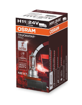 Bec Camion 24V H11 70 W Truckstar Pro +120% Nextgen Osram [1]