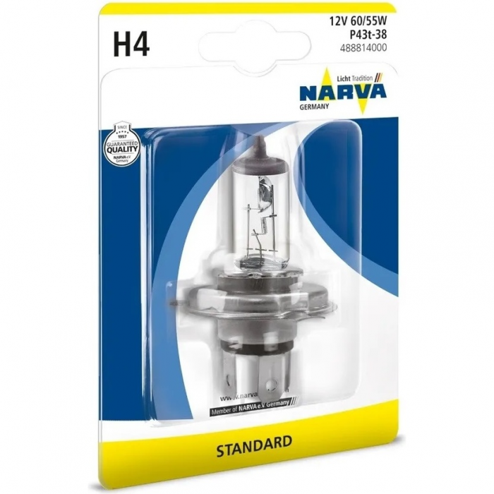 Bec Far H4 60/55W 12V (Blister) Narva [1]