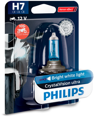 Bec Moto H7 Crystal Vision Ultra 12V 55W (Blister) Philips [1]