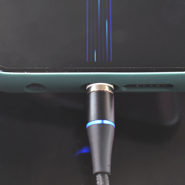 Cablu date incarcare 3IN1 fast charge 3.0 USB la micro  USB TYPE-C LIGHTNING 1.5M 3A negru [2]