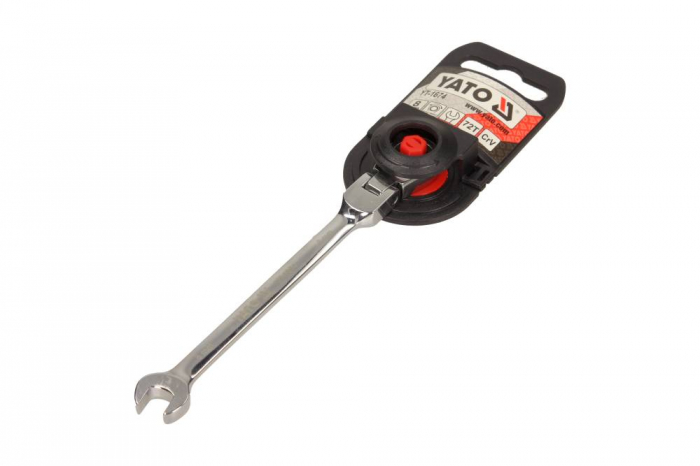 Cheie Combinata Cu Clichet Si Cap Flexibil 8Mm [1]