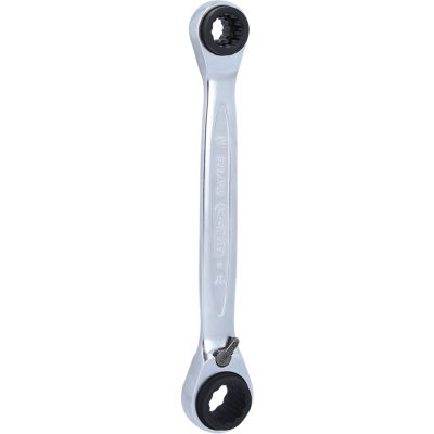 Cheie Dubla Inelara Cu Clichet 4 In 1 Gearplus Cu Schimbare De Directie. 10X13X17X19Mm [4]