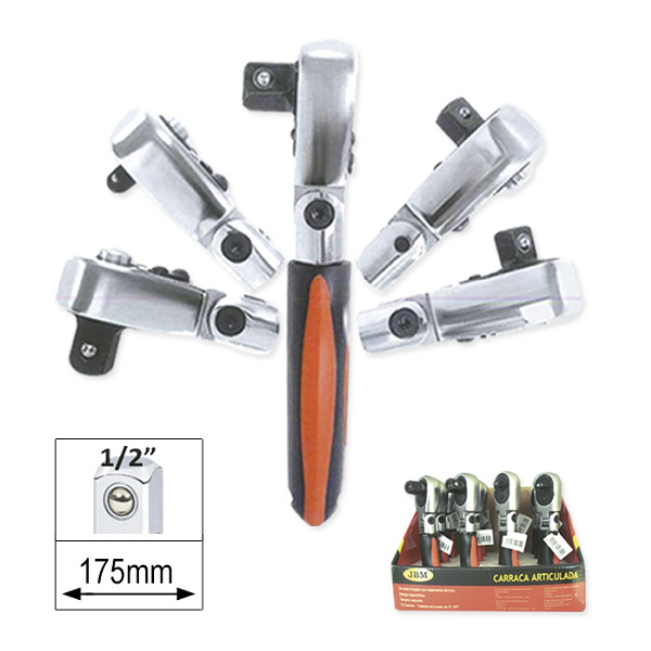 Clichet Articulatscurt Cu 72 Dinti - 1/2` Jbm [1]