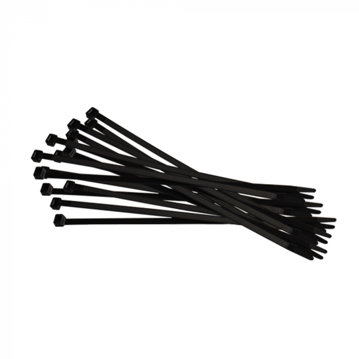 Coliere Nylon Negre Rezistente Uv 4.5X360Mm Set 100Buc - Norma [2]