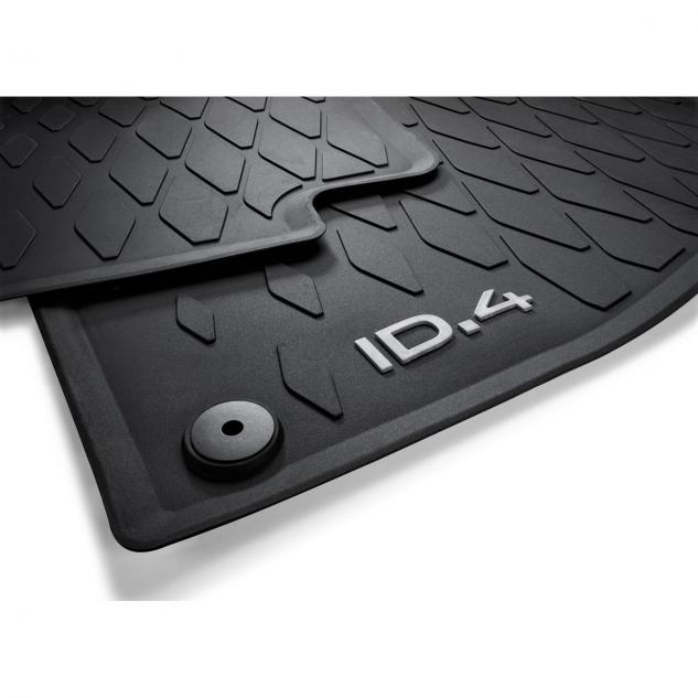 Covorase de cauciuc All-weather originale Volkswagen ID.4 (E21) 2021-, Set fata si spate, TPE [3]