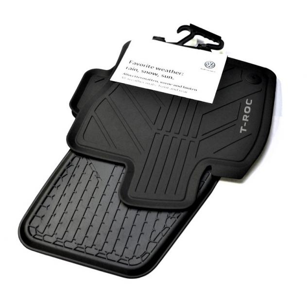 Covorase de cauciuc All-weather originale Volkswagen T-Roc 2018-, Set 4 bucati TPE [3]