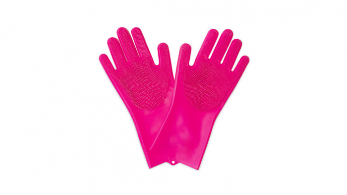 Deep scrubber gloves MUC-OFF 20404 pink S [1]