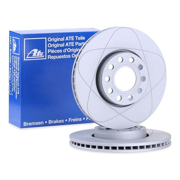 Disc Frana Fata Dreapta / Stanga Ate PowerDisc Audi 100 C4 1990-1994 24.0325-0171.1 [1]