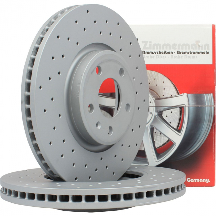Disc Frana Perforat Fata Zimmermann Sport Audi Q5 8R 2008→ 100.3355.52 [1]