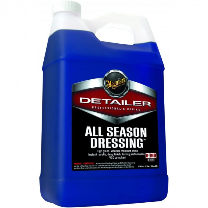 Dressing Exterior Meguiar's All Season Dressing Cauciuc Si Plastice 3.78L D16001MG [1]