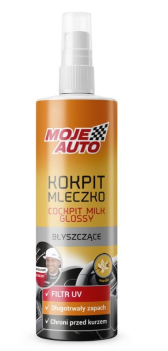 Dressing pentru interior lucios aroma de vanilie, Moje Auto 300ml [1]