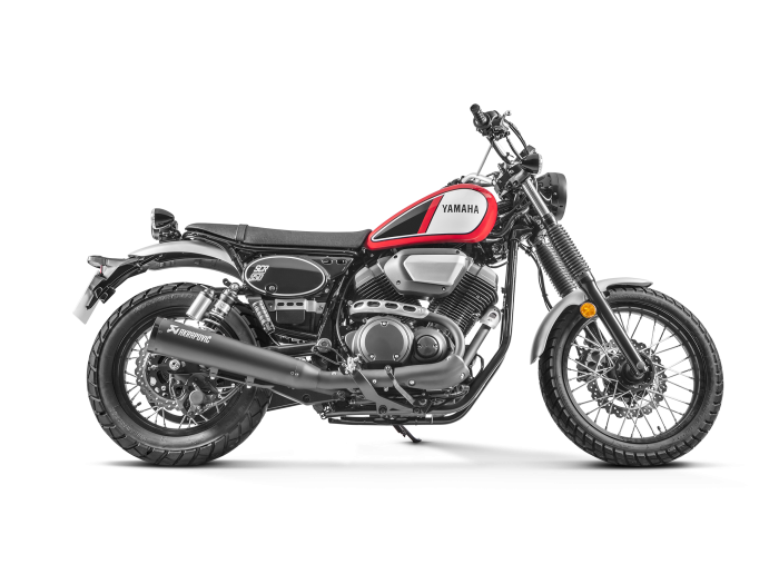 Evacuare finala din inox Akrapovic Black Yamaha Xv 950 / Scr 950 2017-2020 [3]