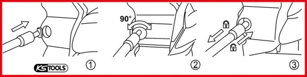 Extractor Pentru Manerul De Usa Ks Tools Pentru Vag [2]