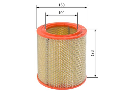Filtru aer BOSCH 1 457 432 138 [3]