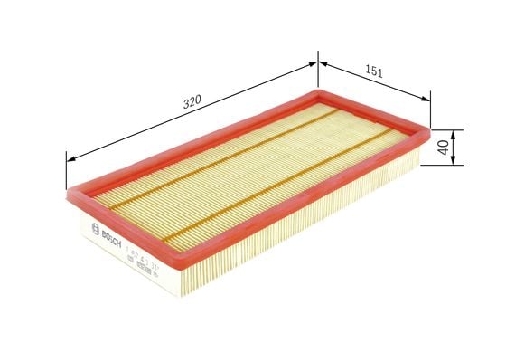 Filtru aer BOSCH 1 457 433 317 [5]