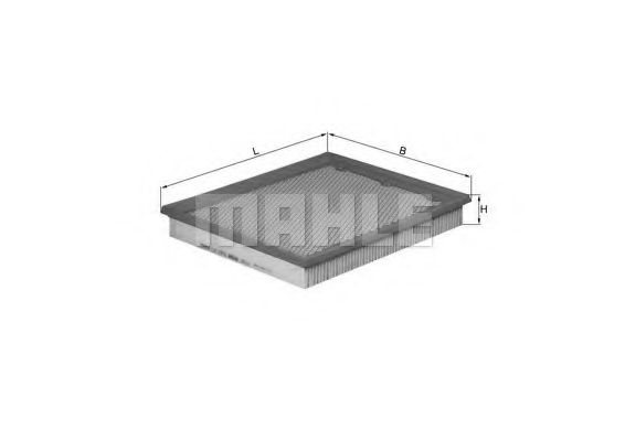 Filtru aer KNECHT LX 1272 [1]
