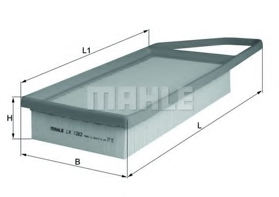 Filtru aer KNECHT LX 1282 [1]