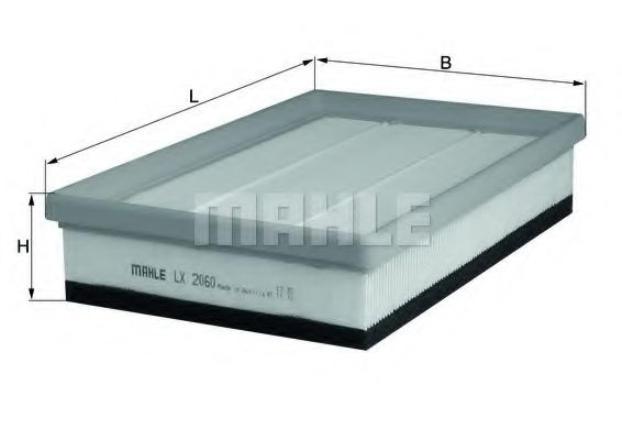 Filtru aer KNECHT LX 2060 [1]