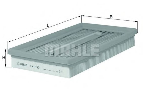 Filtru aer KNECHT LX 350 [1]