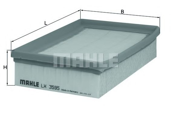Filtru aer KNECHT LX 3595 [1]