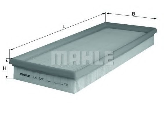 Filtru aer KNECHT LX 522 [1]