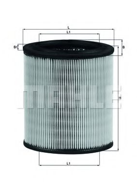 Filtru aer KNECHT LX 715 [1]