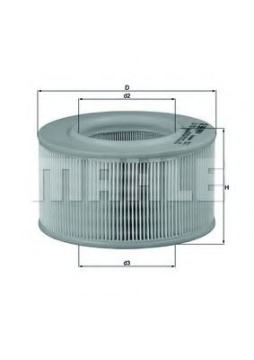 Filtru aer KNECHT LX 720 [1]