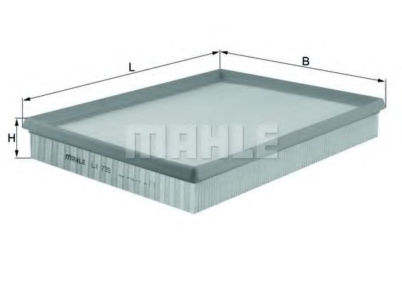 Filtru aer KNECHT LX 735 [1]