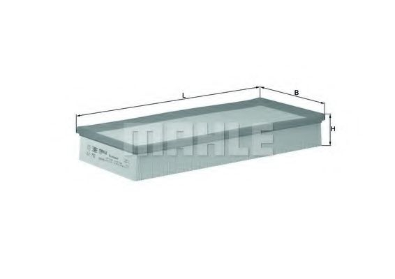 Filtru aer KNECHT LX 792 [1]