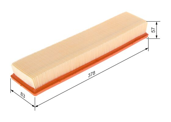 Filtru aer LOG./SAND.1.5 BOSCH 1 457 433 163 [4]
