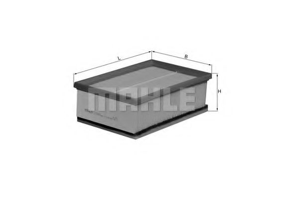 Filtru aer MAHLE ORIGINAL LX 1045 [1]