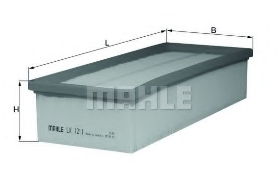 Filtru aer MAHLE ORIGINAL LX 1211 [1]
