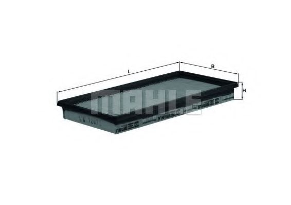 Filtru aer MAHLE ORIGINAL LX 1267 [1]