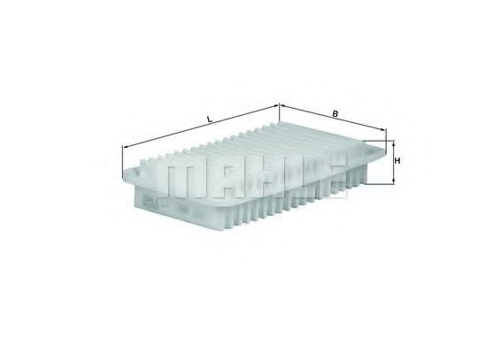 Filtru aer MAHLE ORIGINAL LX 1286 [1]