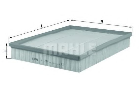 Filtru aer MAHLE ORIGINAL LX 1294 [1]