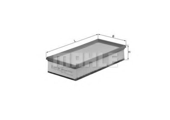 Filtru aer MAHLE ORIGINAL LX 1295 [1]