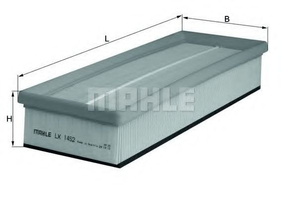 Filtru aer MAHLE ORIGINAL LX 1452 [1]