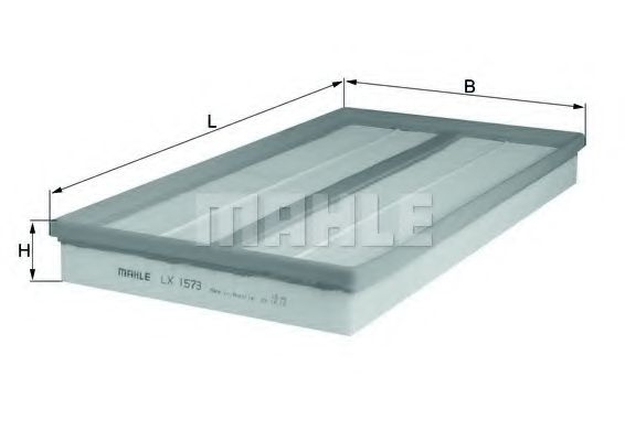 Filtru aer MAHLE ORIGINAL LX 1573 [1]