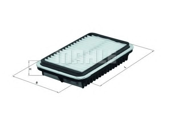 Filtru aer MAHLE ORIGINAL LX 1588 [1]