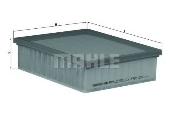 Filtru aer MAHLE ORIGINAL LX 1765 [1]