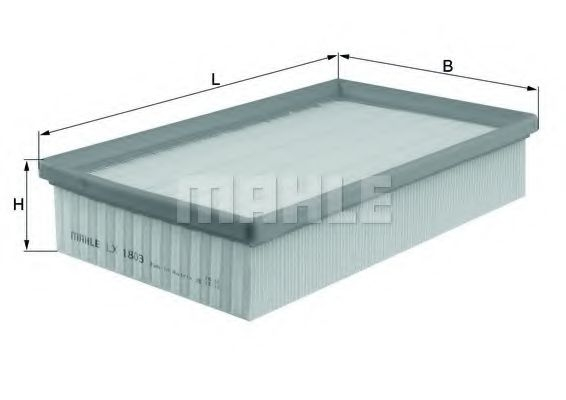 Filtru aer MAHLE ORIGINAL LX 1803 [1]