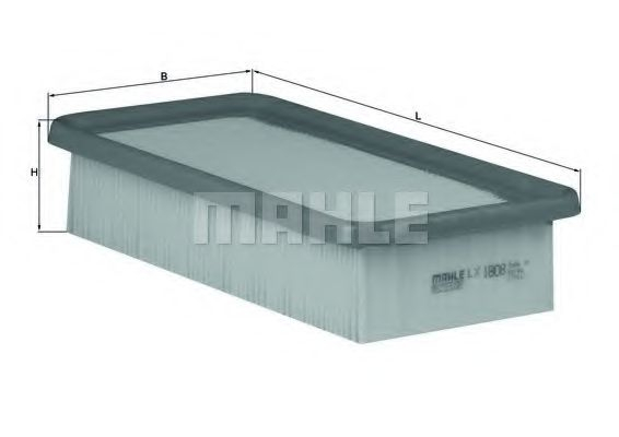 Filtru aer MAHLE ORIGINAL LX 1808 [1]