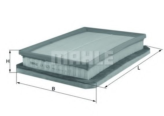 Filtru aer MAHLE ORIGINAL LX 1825 [1]