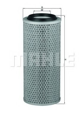 Filtru aer MAHLE ORIGINAL LX 200 [1]