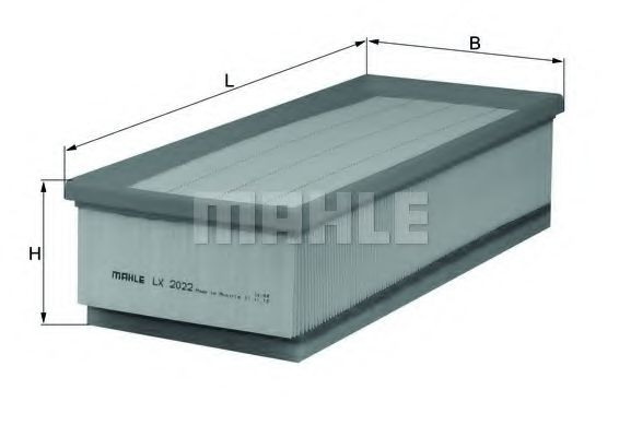 Filtru aer MAHLE ORIGINAL LX 2022 [1]