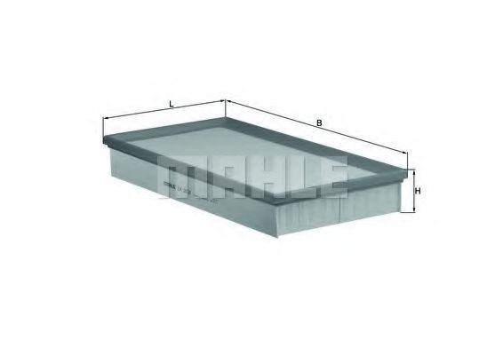 Filtru aer MAHLE ORIGINAL LX 2024 [1]