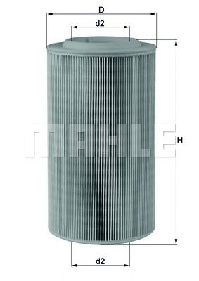 Filtru aer MAHLE ORIGINAL LX 2059 [1]