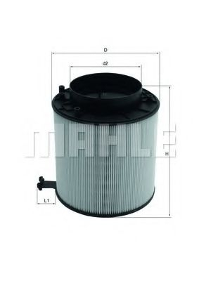 Filtru aer MAHLE ORIGINAL LX 2091D [1]